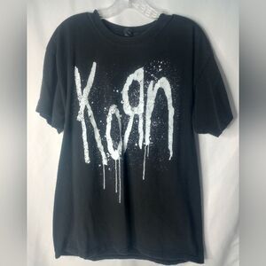 *KORN Still A Freak Black Shirt Size L